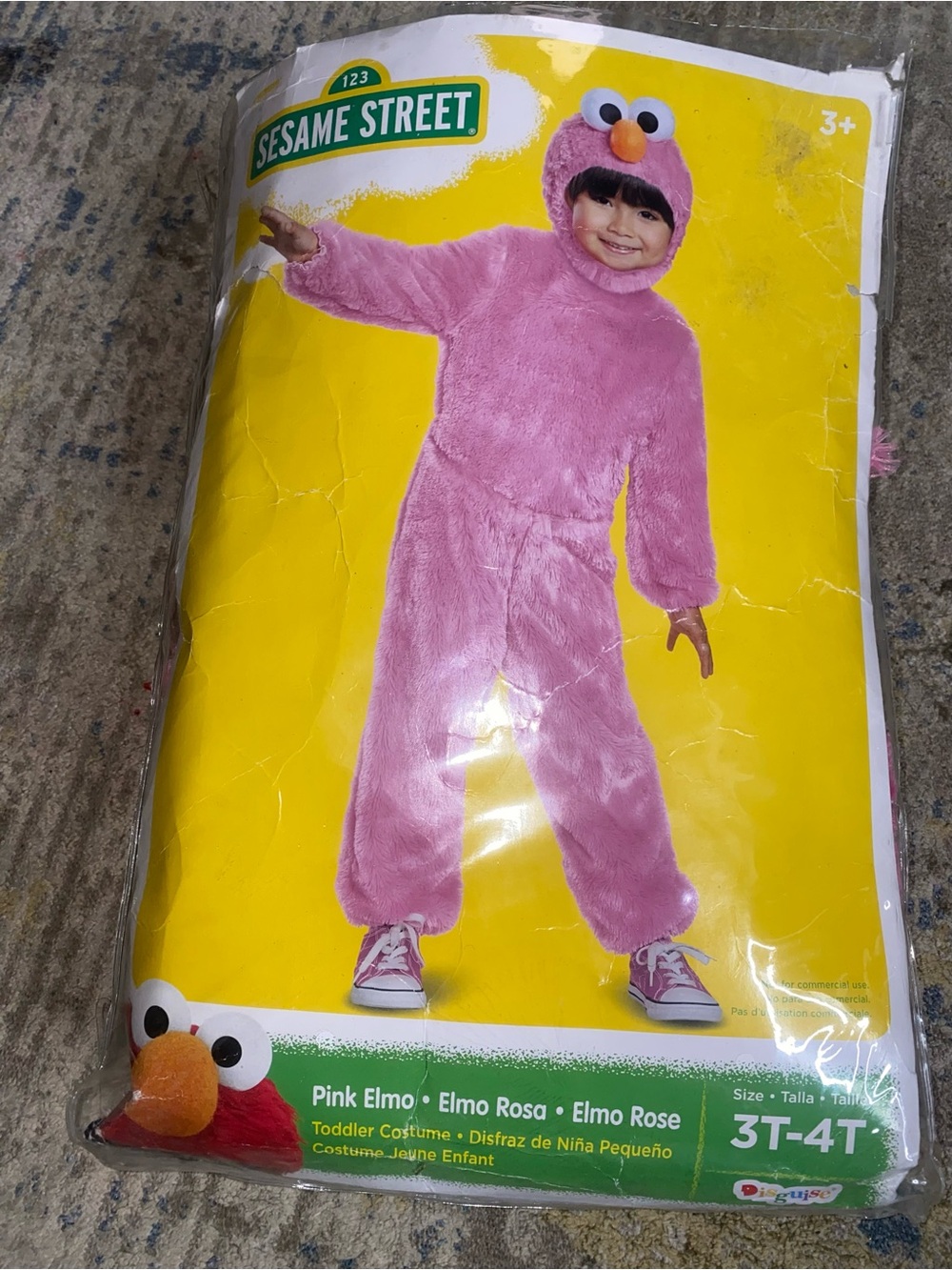 Sesame Street Pink Elmo Plush Costume